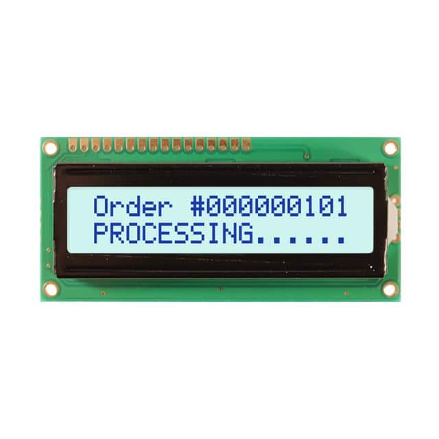 image of Display Modules - LCD, OLED Character and Numeric>NHD-0216XZ-FSW-GBW